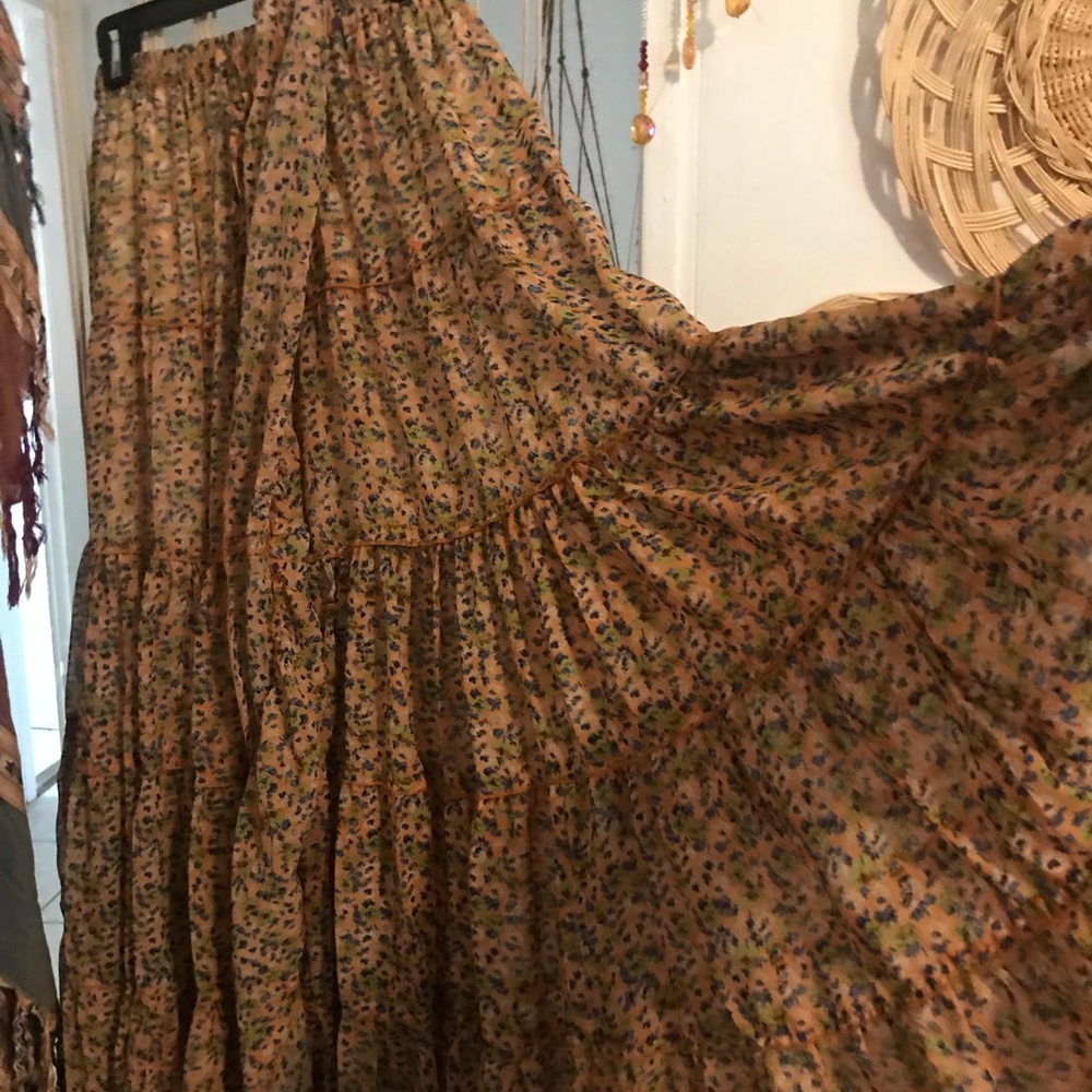 Gorgeous boho festival skirt with sash